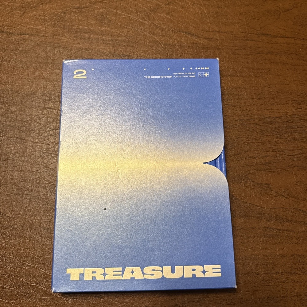 Kpop Treasure The Second Step Chapter One 1st Mini Album‎ Blue Version Photobook